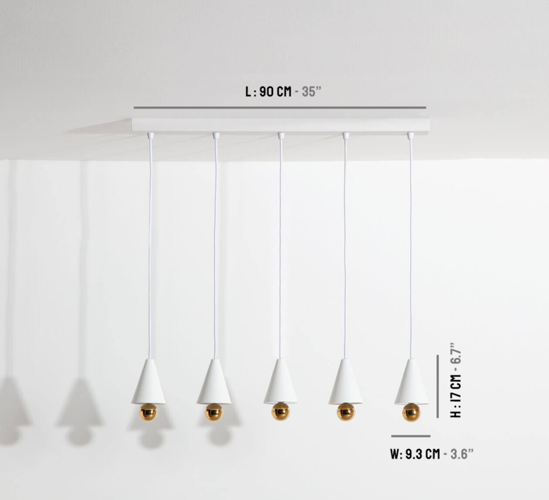 Cherry 5 pendants quel designer daniel emma suspension  petite friture l05412 02  design signed nedgis 184974 product