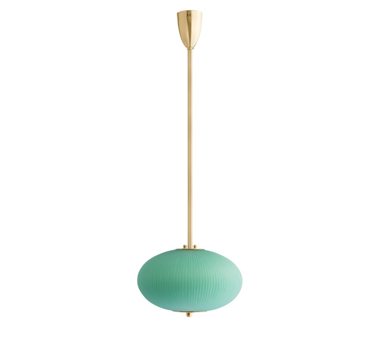 China 07 marie lise fery suspension pendant light  magic circus suspension ch 07 130 laiton poli verni vert jade  design signed nedgis 102556 product