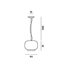 Chouchin 1 ionna vautrin suspension pendant light  foscarini 210071e 53  design signed nedgis 85689 thumb