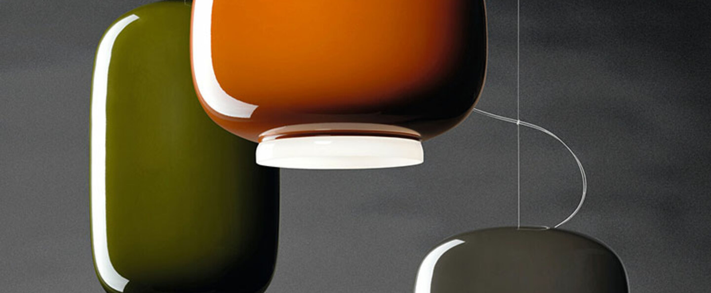 banner-image Suspension chouchin 3 gris led dimmable 2700k 2500lm o40cm h25cm foscarini normal