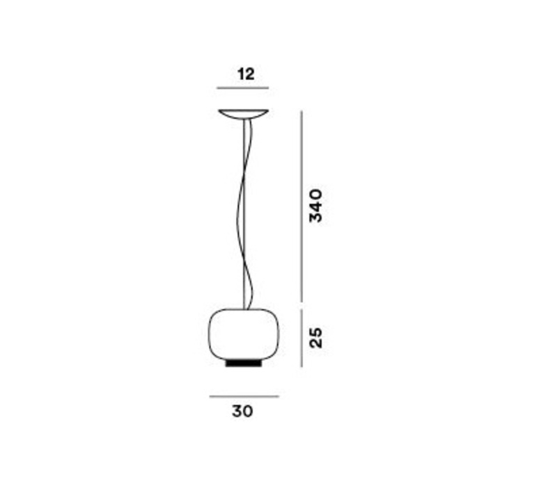 Chouchin 3 reverse ionna vautrin suspension pendant light  foscarini 210073e 02  design signed nedgis 85726 product