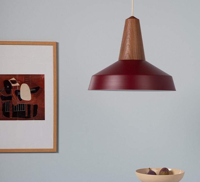 Circus  julia mulling et niklas jessen suspension pendant light  schneid eikon circus black oak burgundy  design signed nedgis 106379 product