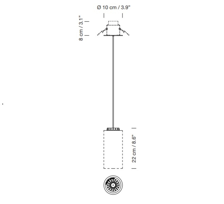 Cirio simple built in canopy  suspension  santa cole cispa09  design signed nedgis 211804 product