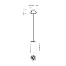 Cirio simple built in canopy  suspension  santa cole cispa09  design signed nedgis 211804 thumb