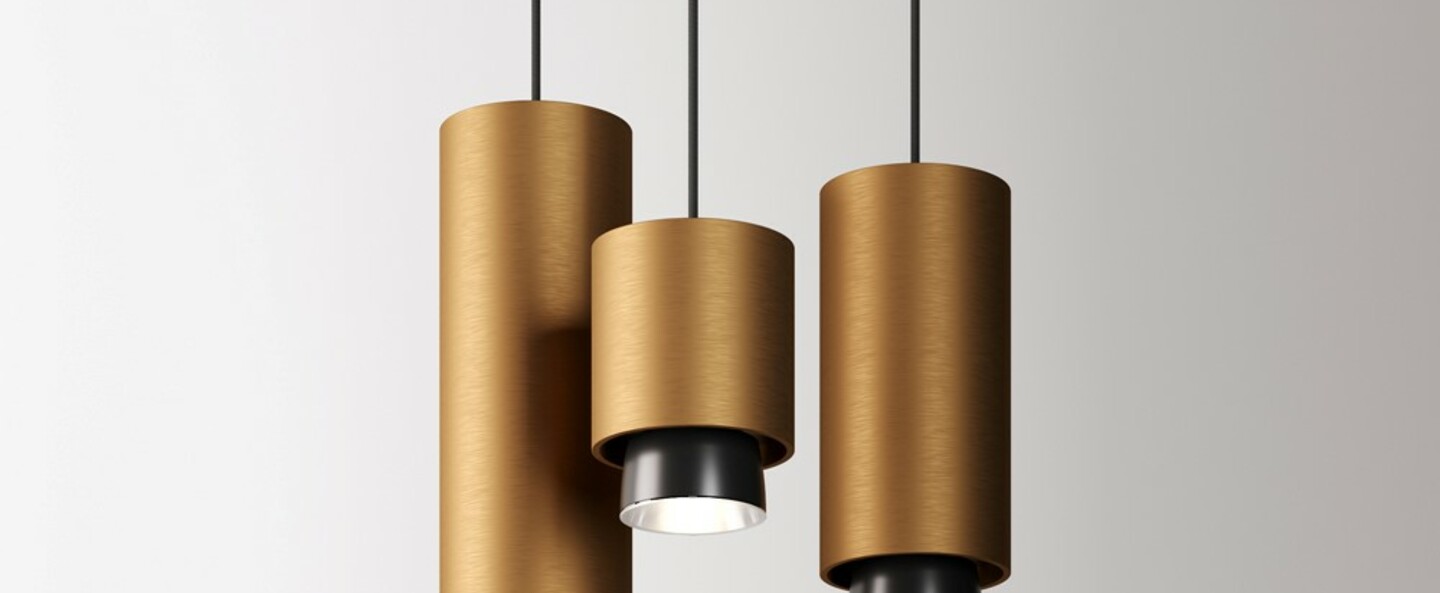 banner-image Suspension claque bronze ip40 led 3000k 1700lm o10cm h33 5cm fabbian normal