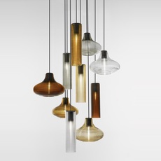 Clio sans rosace silvia poma suspension pendant light  panzeri m09455 000 0200  design signed nedgis 100474 thumb