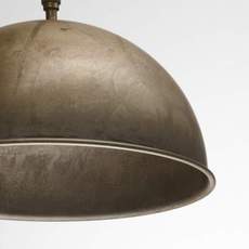 Suspension cloche galileo metal vieilli o60cm h40cm il fanale 58270 thumb