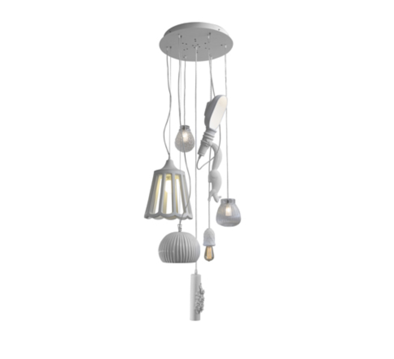 Cluster  suspension pendant light  karman se050 nt int  design signed nedgis 74879 product