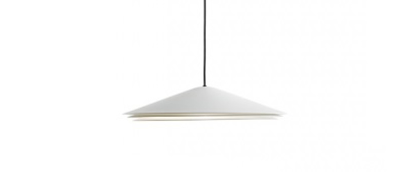 Suspension colette blanc led 2700k 1800lm o40cm h8cm carpyen normal