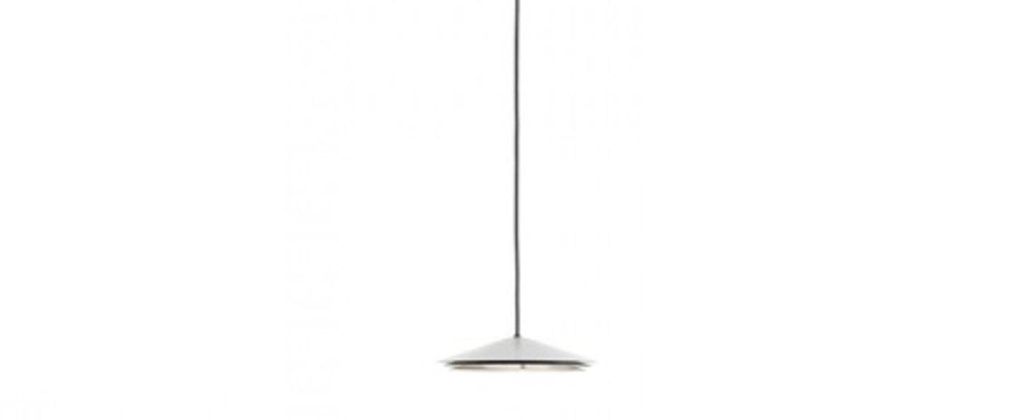 Suspension colette mini blanc led 2700k 540lm o20cm h5cm carpyen normal