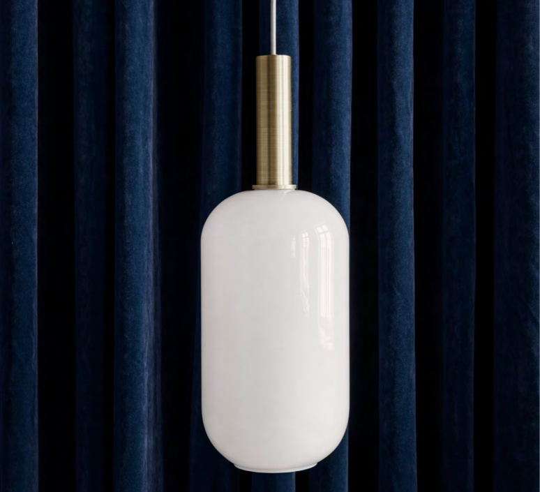 Collect lighting brass and tall  suspension pendant light  ferm living 5107 5149  design signed 77395 product