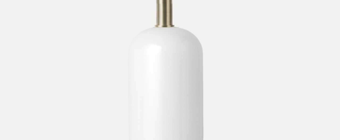 banner-image Suspension collect lighting brass and tall opal laiton led o18 6cm h44 2cm ferm living normal