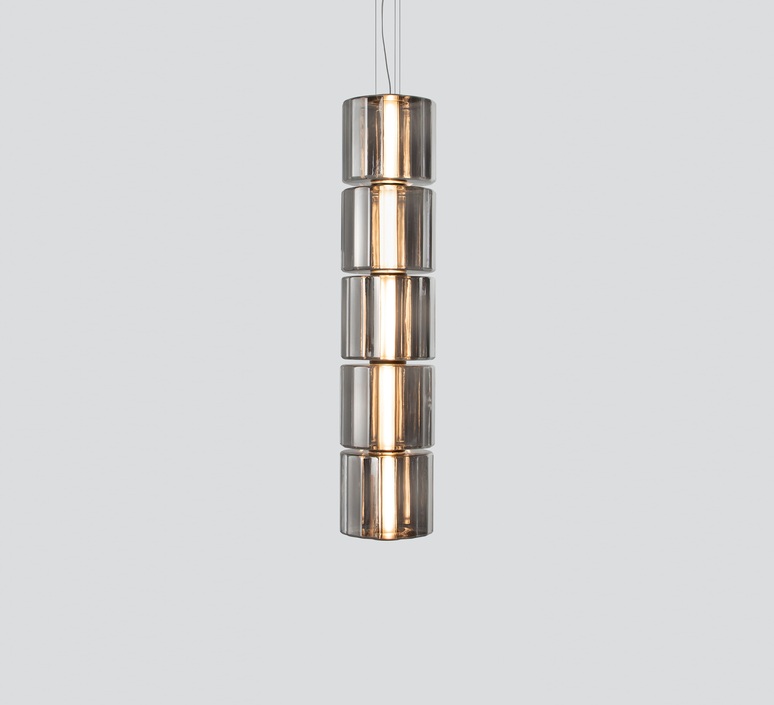 Column 300 5 cylindres lukas peet suspension pendant light  a n d col 300 5 p v cbn 27 010 230  design signed nedgis 179497 product