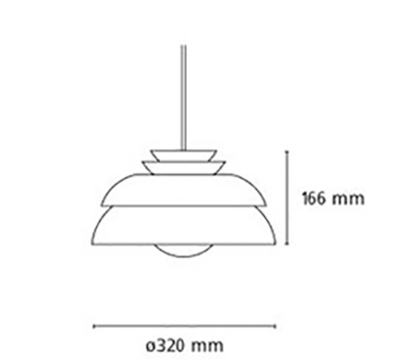 Concert jorn utzon suspension pendant light  nemo lighting 54003405  design signed nedgis 66317 product