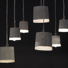 Concrete renate vos suspension pendant light  serax b7212509  design signed 59935 thumb