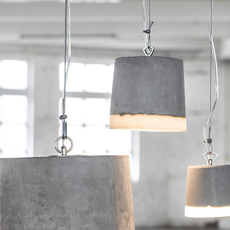 Concrete renate vos suspension pendant light  serax b7212510  design signed 59938 thumb