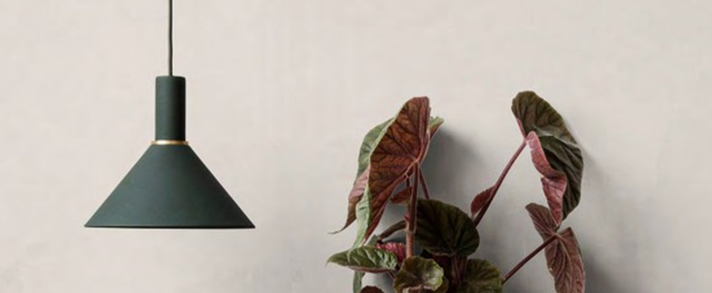 banner-image Suspension cone shade vert o25cm h12cm ferm living normal