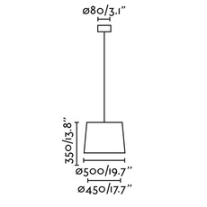 Conga  suspension  faro 64315 55  design signed nedgis 204233 thumb