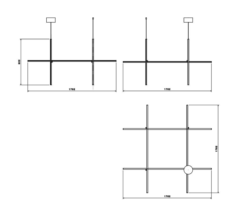 Coordinates suspension 4 michael anastassiades suspension pendant light  flos f1854044  design signed nedgis 99417 product