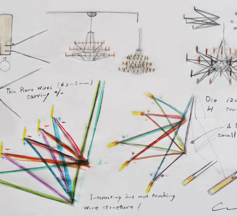 Coppelia suspended 10 mtr cable  arihiro miyake suspension pendant light  moooi molcos10 a  design signed 57075 product