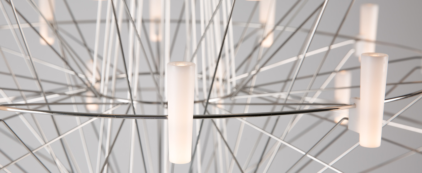 banner-image Suspension coppelia small cable 10m noir et blanc led 2700k 400lm o68cm h42 5cm moooi normal