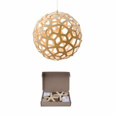 Coral version en kit david trubridge suspension pendant light  moaroom dtcor040nat k zangra ceilingcup 001 001 160  design signed nedgis 156046 thumb