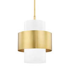 Corinth m hudson valley studio suspension pendant light  hudson valley lighting 8615 agb ce  design signed nedgis 166726 thumb