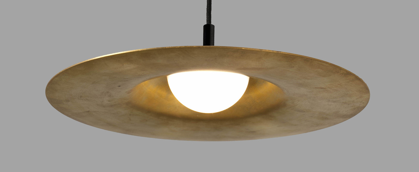 banner-image Suspension cosmo laiton led l150cm h22cm faro normal