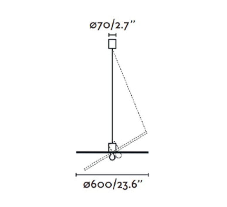 Costas 600 quel designer manel llusca suspension  faro 68590 69  design signed nedgis 182147 product