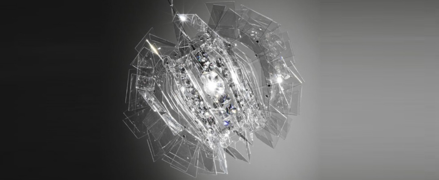 banner-image Suspension crazy diamond transparent o57cm slamp normal