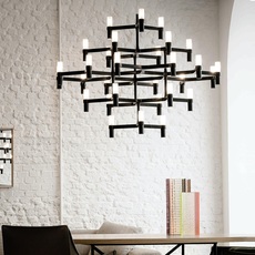 Crown magnum jehs laub suspension pendant light  nemo lighting cro hnw 5a  design signed 173068 thumb