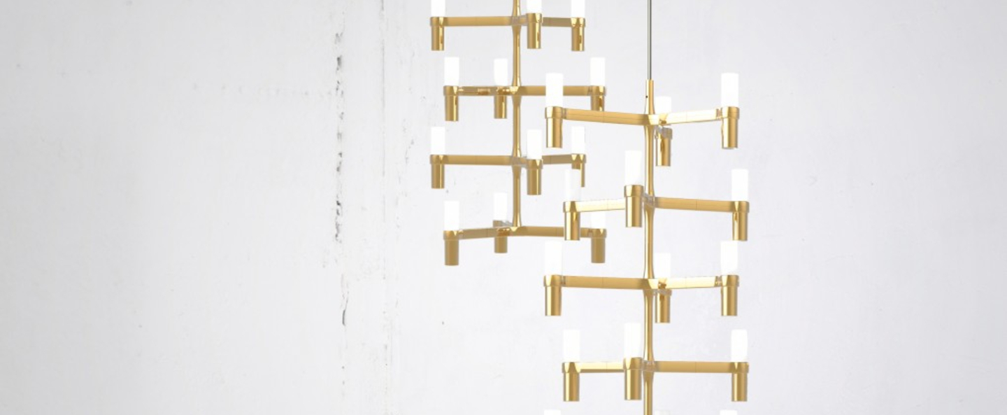 banner-image Suspension crown multi or l41cm h87cm nemo lighting normal