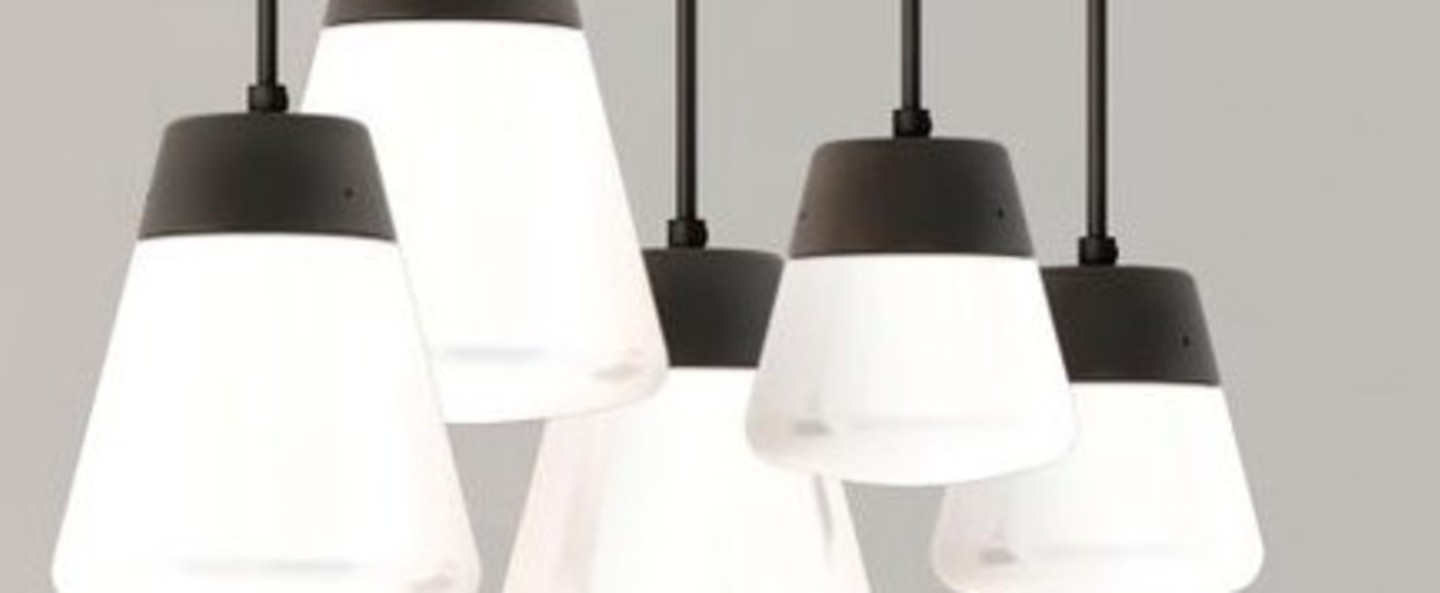 banner-image Suspension cup cake club 5 noir led 2700 k 400 lm o40cm h22cm dark normal