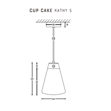 Cup cake kathy s susanne uerlings suspension pendant light  dark 1067 02 804002 01  design signed nedgis 68179 thumb