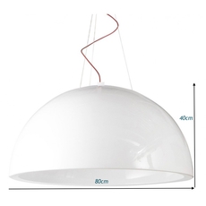 Cupole s gio colonna romano suspension pendant light  slide sdmos081 ft  design signed 38011 thumb