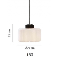 Cylinder 183 medium kaare klint suspension pendant light  le klint 183mbo  design signed nedgis 117202 thumb