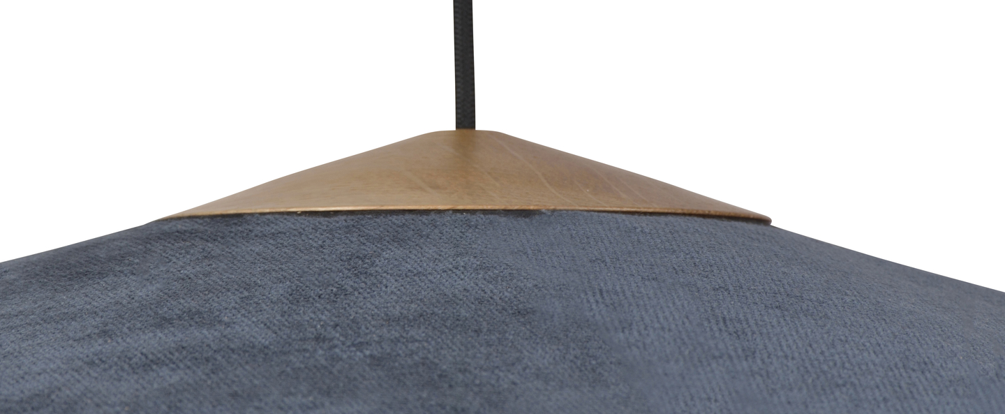banner-image Suspension cymbal bleu nuit o95cm h25cm forestier normal