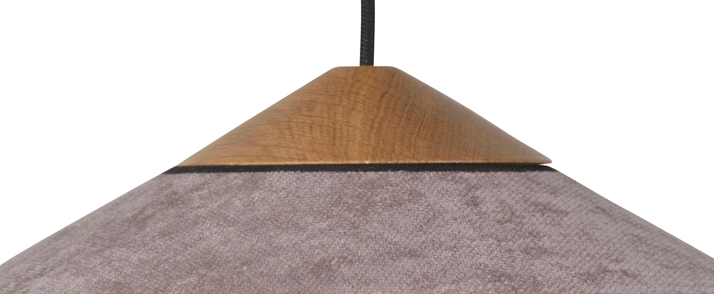banner-image Suspension cymbal rose poudre o50cm h23cm forestier normal