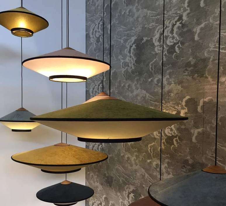 Cymbal jette scheib suspension pendant light  forestier 21205  design signed 59020 product