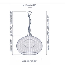 Garota s 02 alex fernandez camps et gonzalo mila suspension pendant light  bover 33502214132  design signed nedgis 203663 thumb