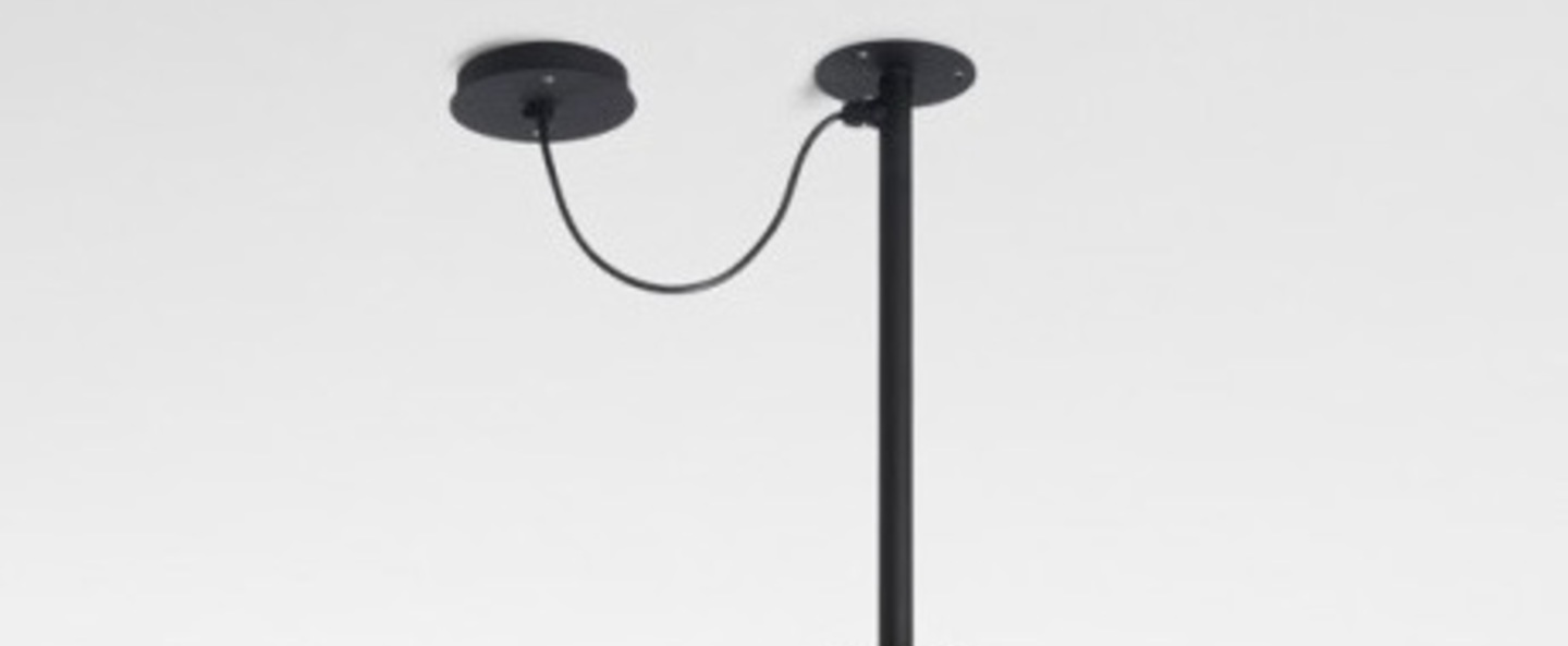 Suspension d exterieur soho c led noir o57cm marset normal