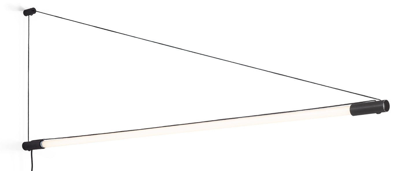 banner-image Suspension darf wall surface 1 0 non dim noir et blanc led 3000k 3300lm l3 3cm h162 6cm wever ducre normal