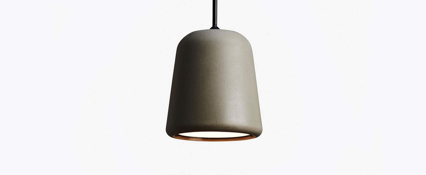 banner-image Suspension dark grey concrete gris h14cm o 13cm new works normal
