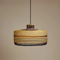 Deeply s stripe sara efia reddin suspension pendant light  golden editions deeply s stripe natural blue  design signed nedgis 176493 thumb