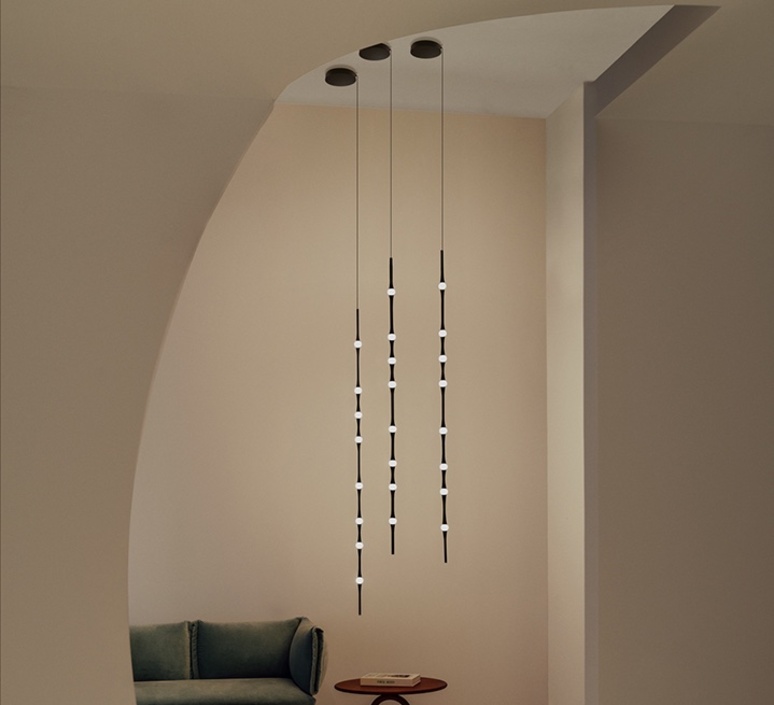 Dew vertical l yonoh estudio creativo suspension pendant light  leds c4 00 8306 05 m1  design signed nedgis 144624 product