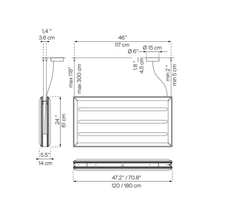 Diade d93 monica armani suspension pendant light  luceplan 1d930sddc020 1d93010000a4 1d9305000020  design signed 56381 product