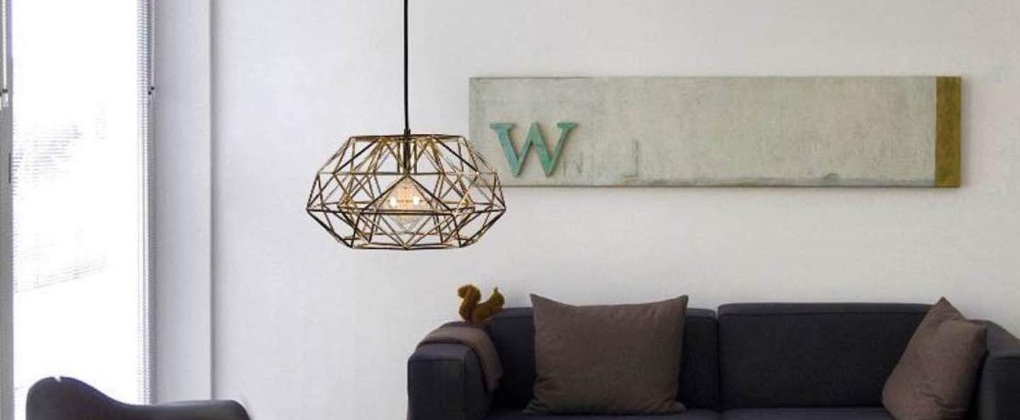 banner-image Suspension diamond 7 or noir l42cm h22cm filamentsyle normal