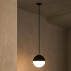 Disco half and half mauricio obarrio suspension pendant light  contain dsc 117 total matte black  design signed nedgis 146795 thumb