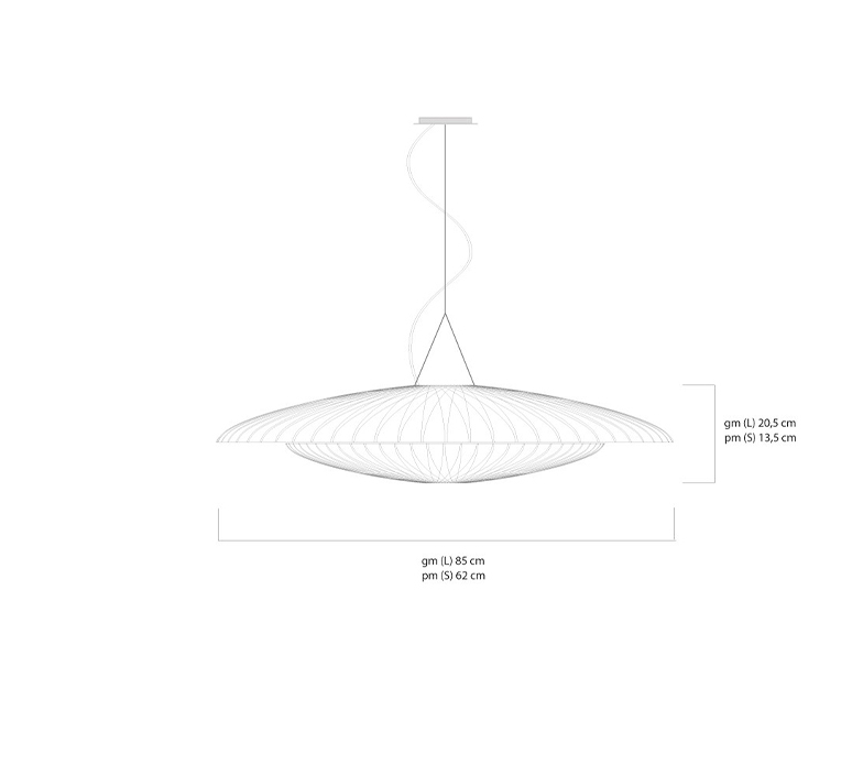 Diva celine wright celine wright diva suspension luminaire lighting design signed 108012 product