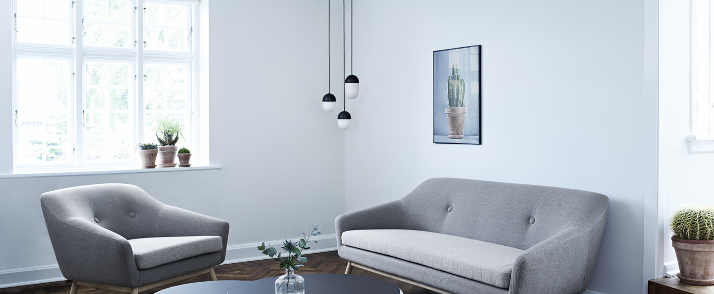 banner-image Suspension dot pendant m noir led o12cm h16cm woud normal